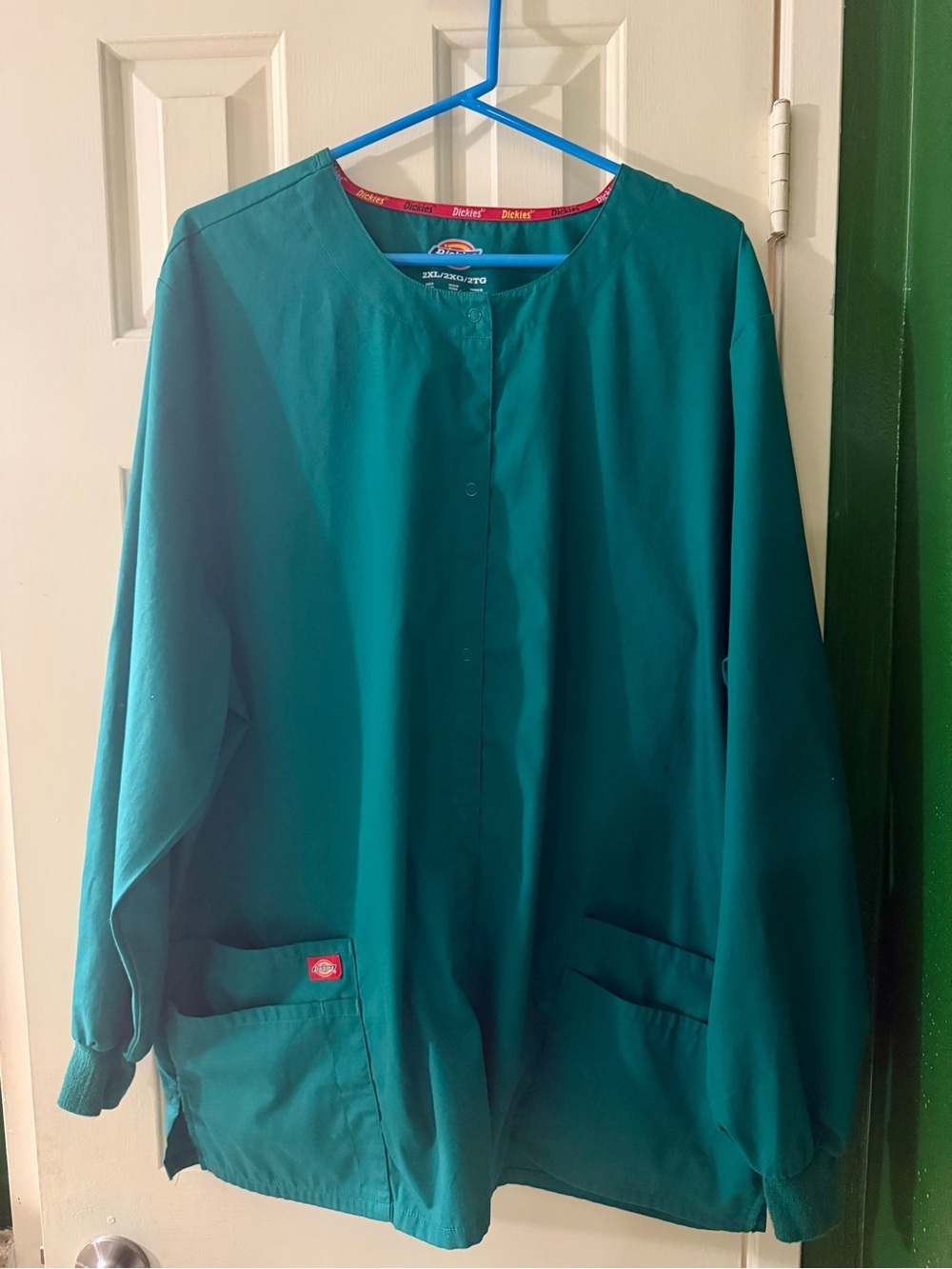 Dickies Teal Medical Scrub Jacket